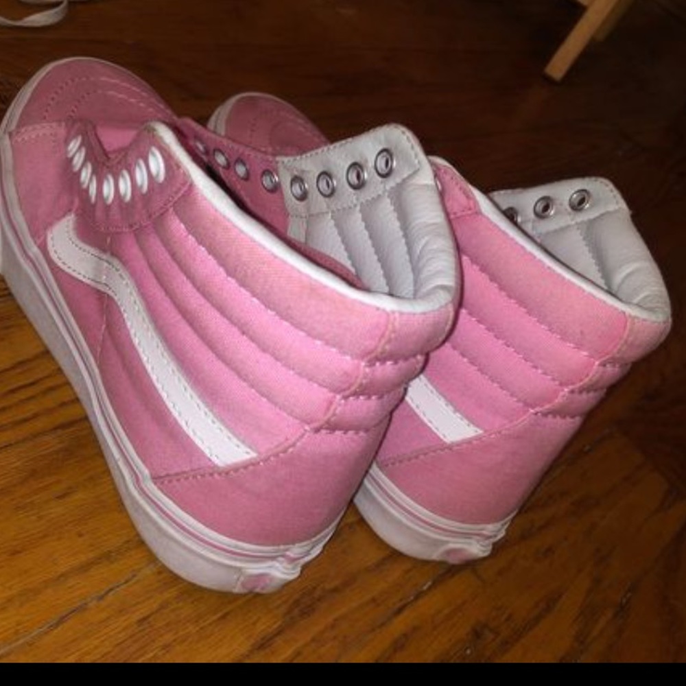 Pink High Top Vans
